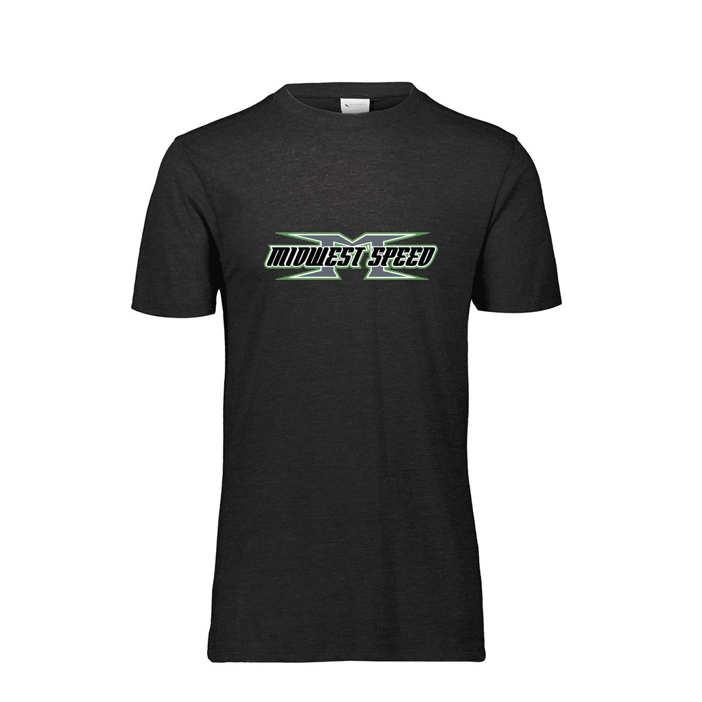 [FTSCUBBK-AS-LOGO1] Decker Adult Tri-Blend T-Shirt - Short Sleeve (Black, Adult S, Logo 1)