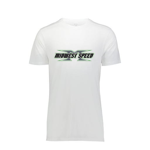 [FTSCUBWH-AS-LOGO1] Decker Men's Tri-Blend T-Shirt - Short Sleeve (Adult S, White)