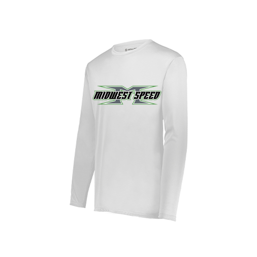 [222822.005.XS-LOGO1] Men's LS Smooth Sport Shirt (Adult XS, White)