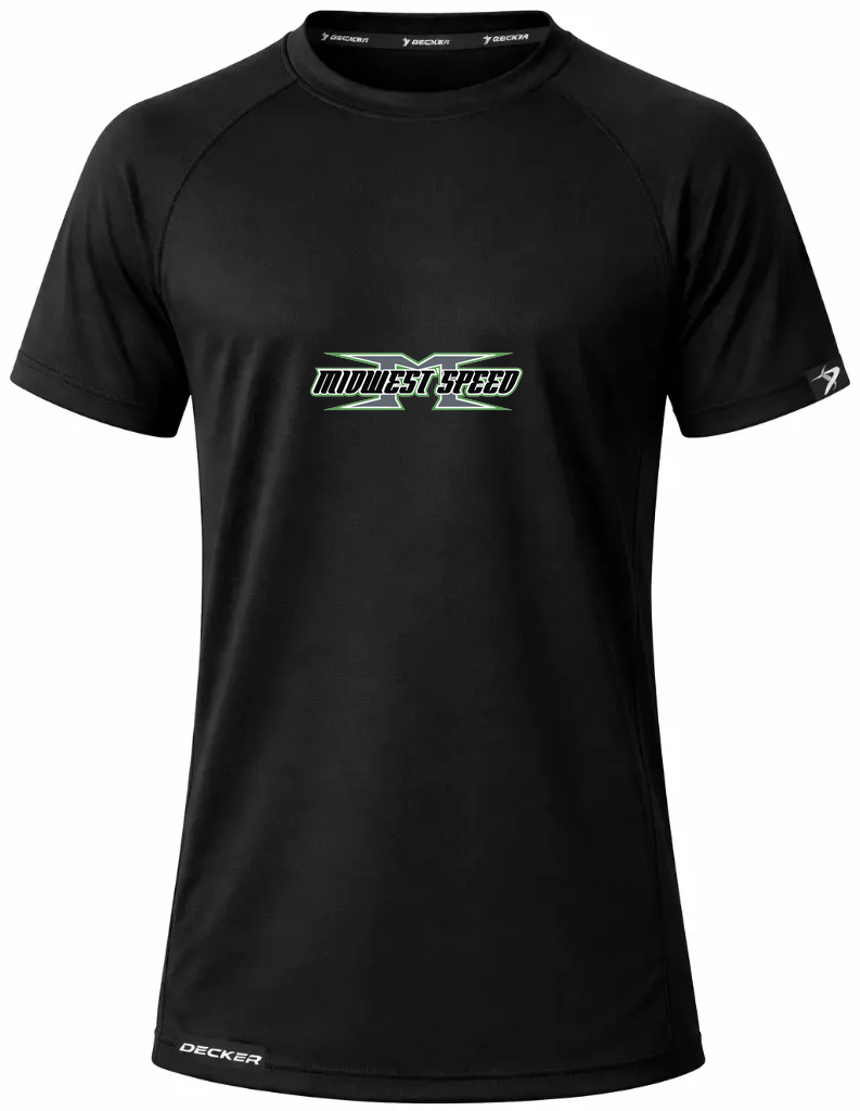 [FTSCPTBK-A5XL-LOGO1] NEW Decker Performance T-Shirt (Black, Adult 5XL, Logo 1)